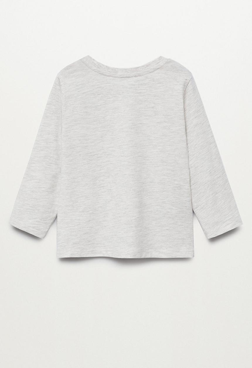 MANGO - T-shirt marcos1 - grey