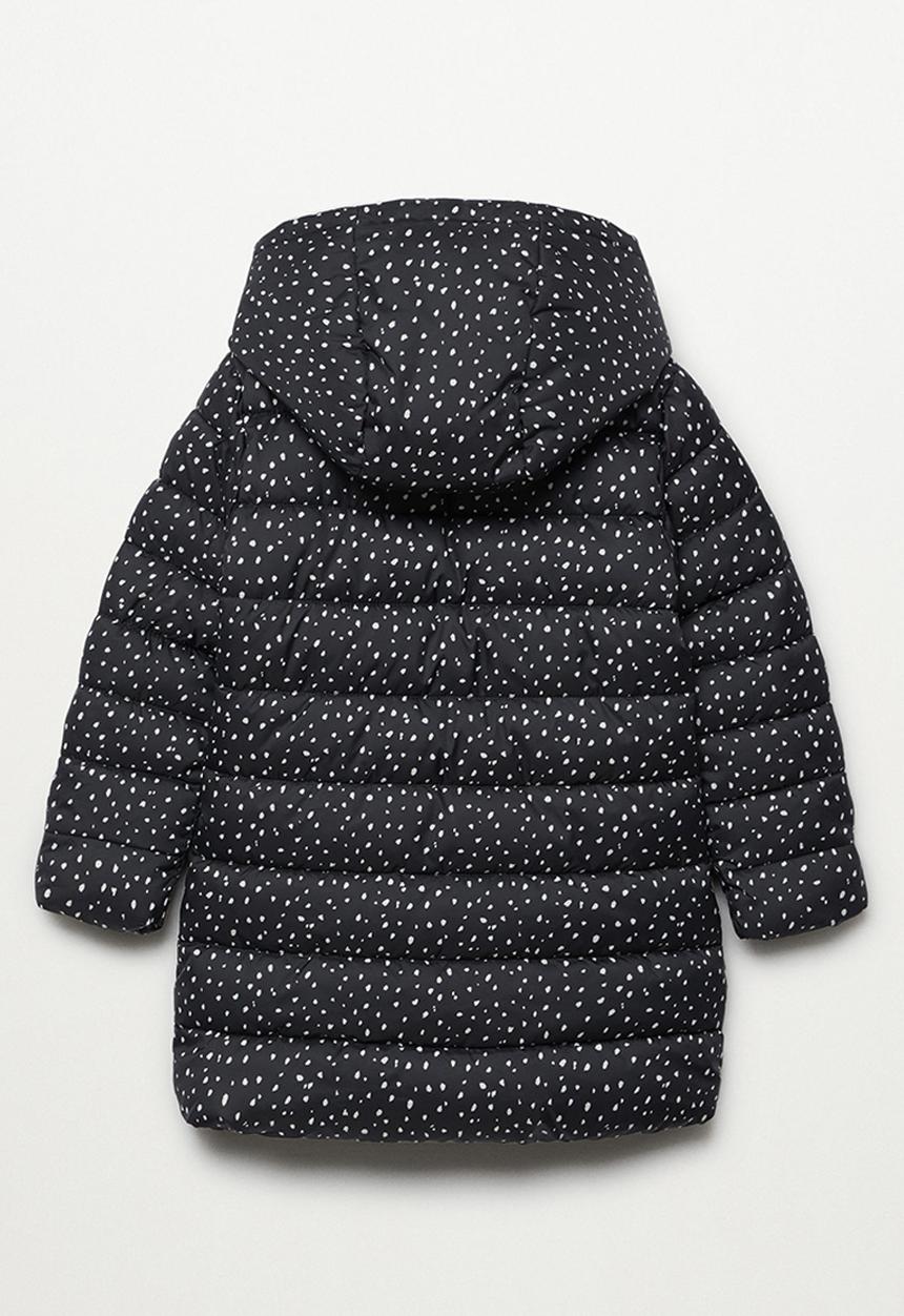 MANGO - Anorak alilong - black & white