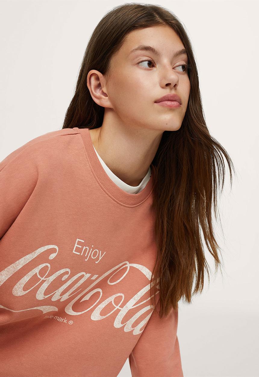 MANGO - Sweatshirt fresh - orange