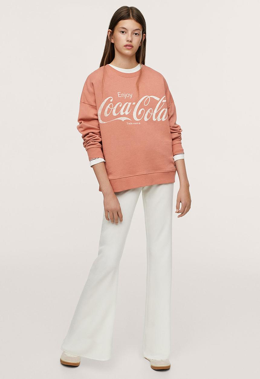 MANGO - Sweatshirt fresh - orange