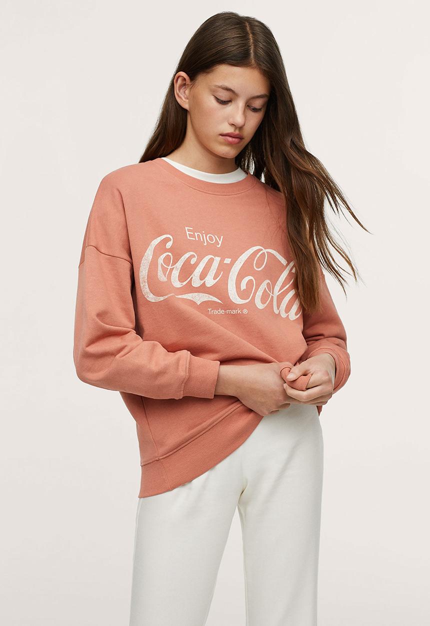 MANGO - Sweatshirt fresh - orange