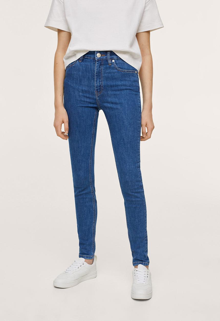 MANGO - Jeans skinny - blue