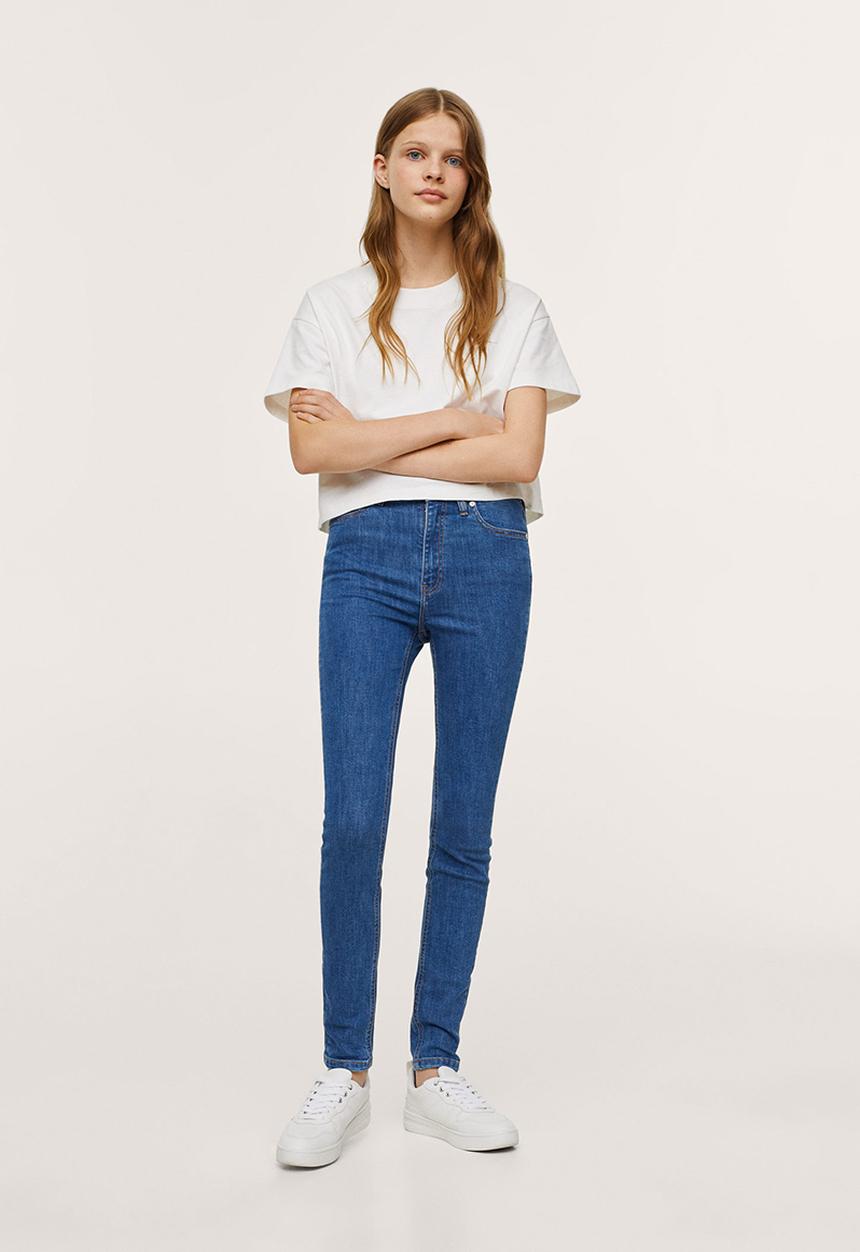 MANGO - Jeans skinny - blue