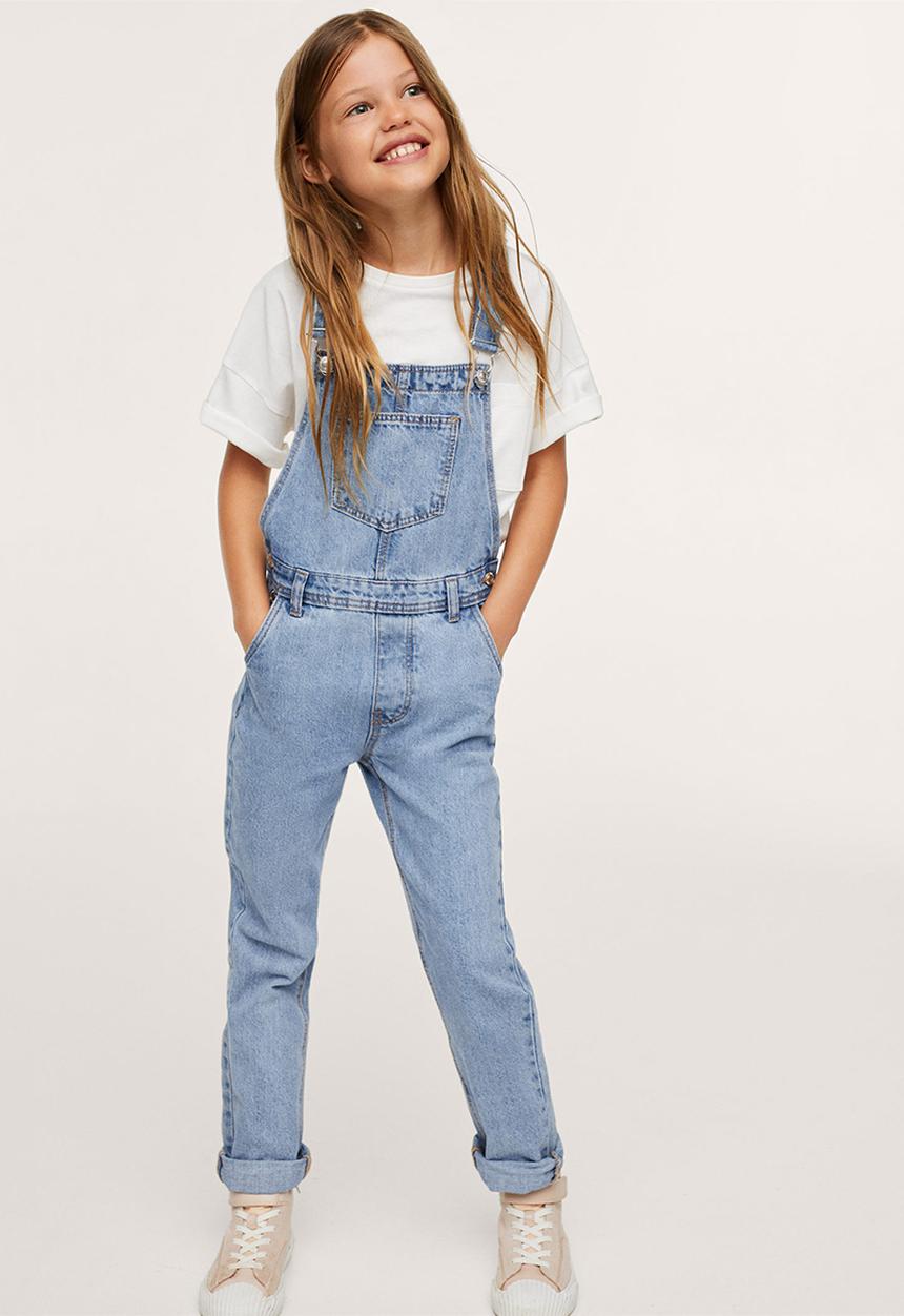 MANGO - Dungarees amara - blue
