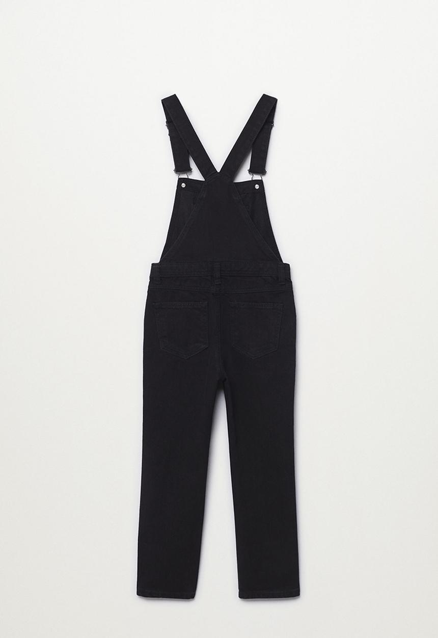 MANGO - Dungarees amara - black