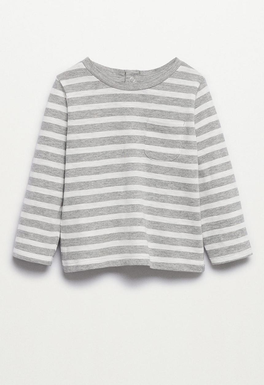 MANGO - T-shirt ivan1 - gray