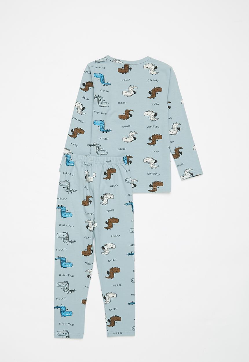 Pop Candy - Boys aop pyjama set - blue