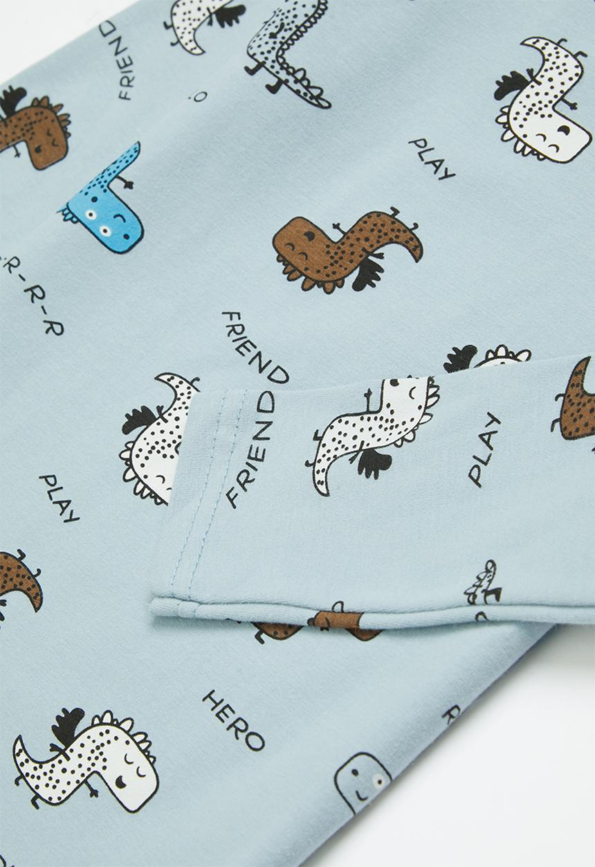 Pop Candy - Boys aop pyjama set - blue