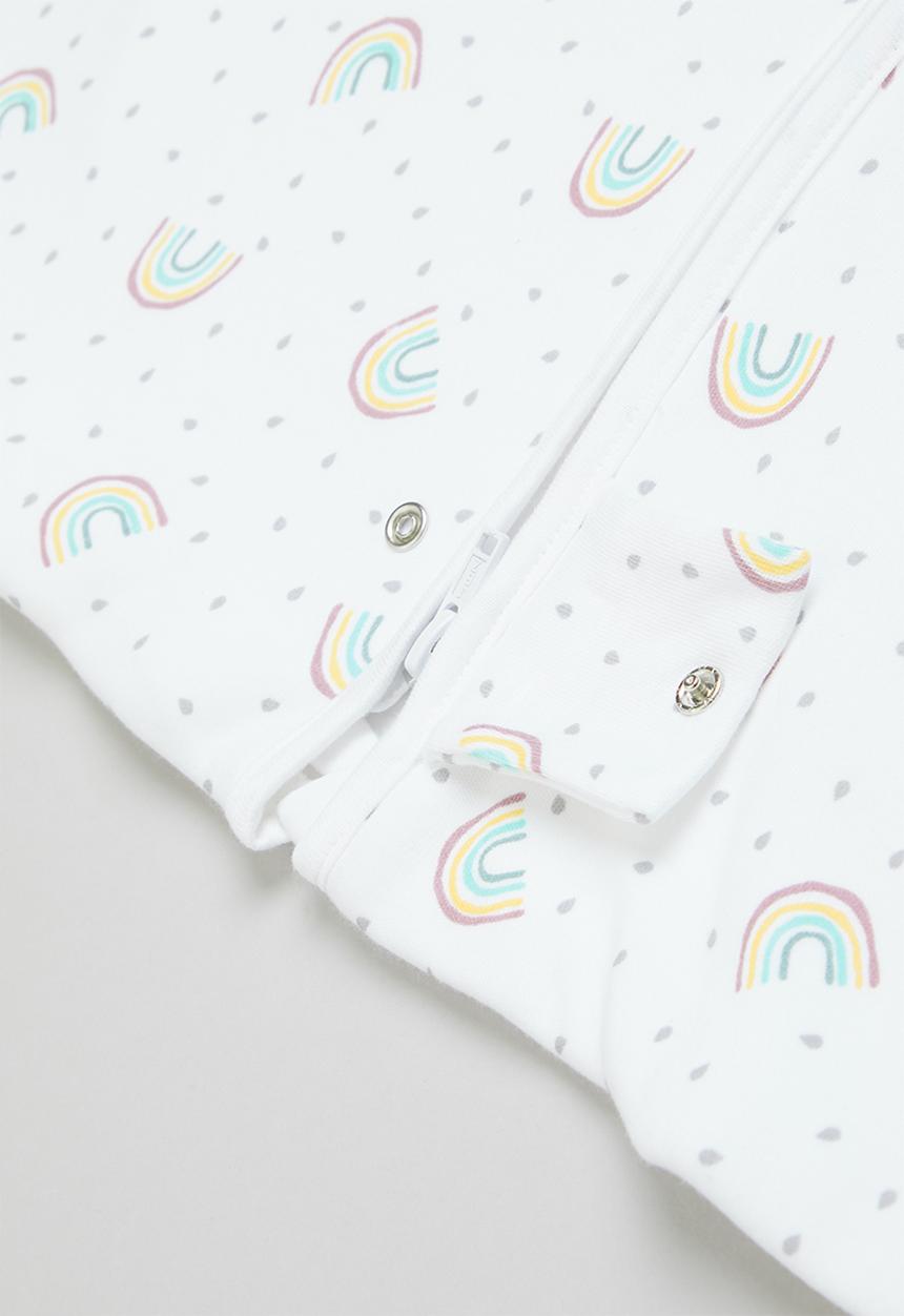 Babes and Kids Linen - Rainbows summer sleeping bag - multi 