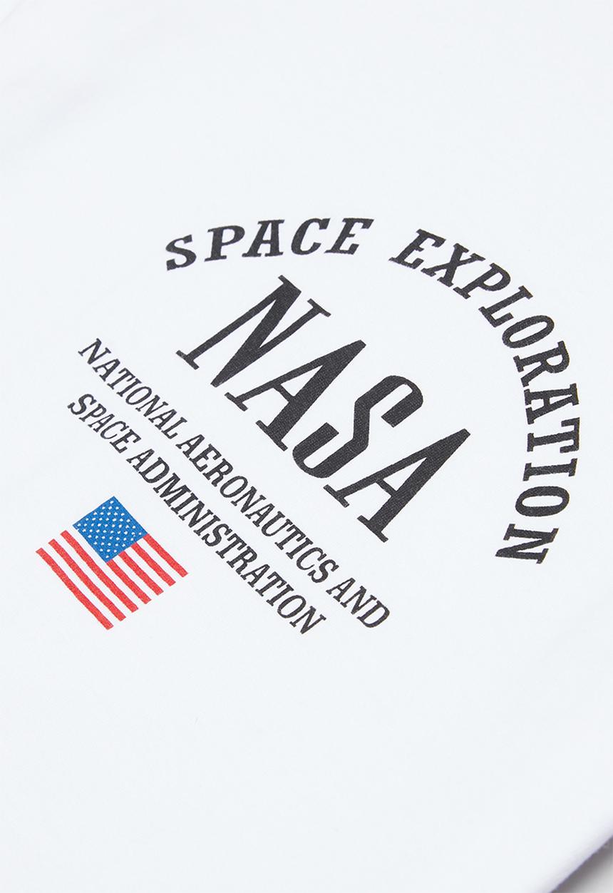 Superbalist - Boys nasa graphic tee - white