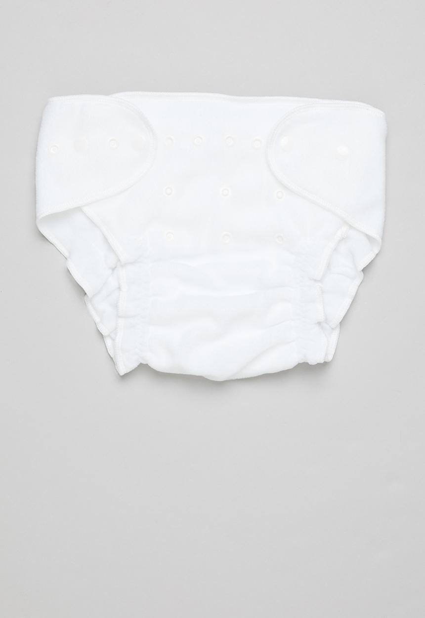 Bamboo Baby - Fancypants fleece cover - white