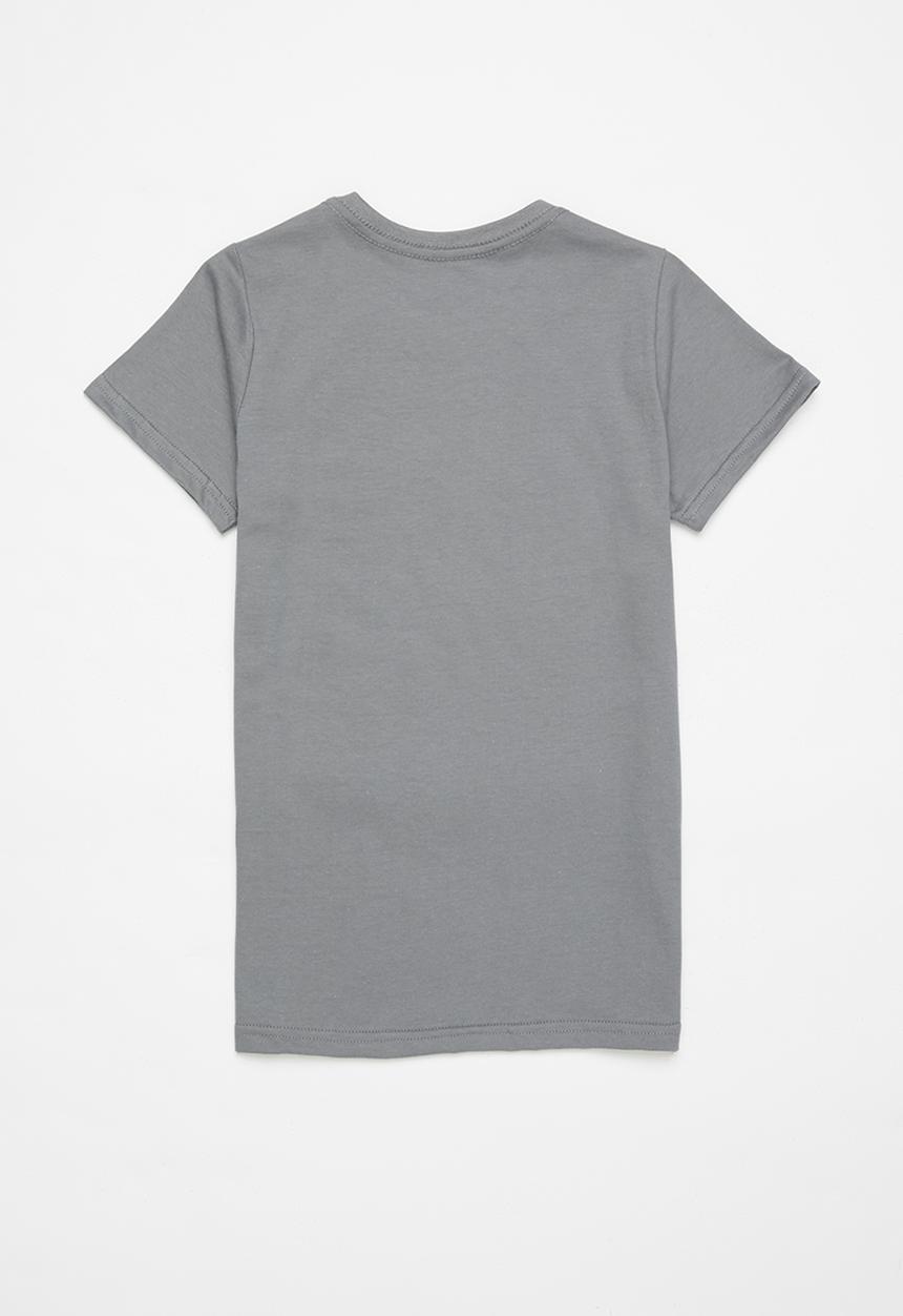 Rebel Republic - Boys graphic tee - grey