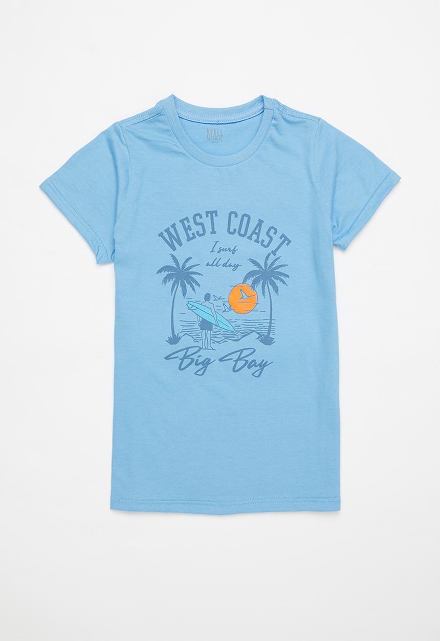 Rebel Republic - Boys graphic tee - blue
