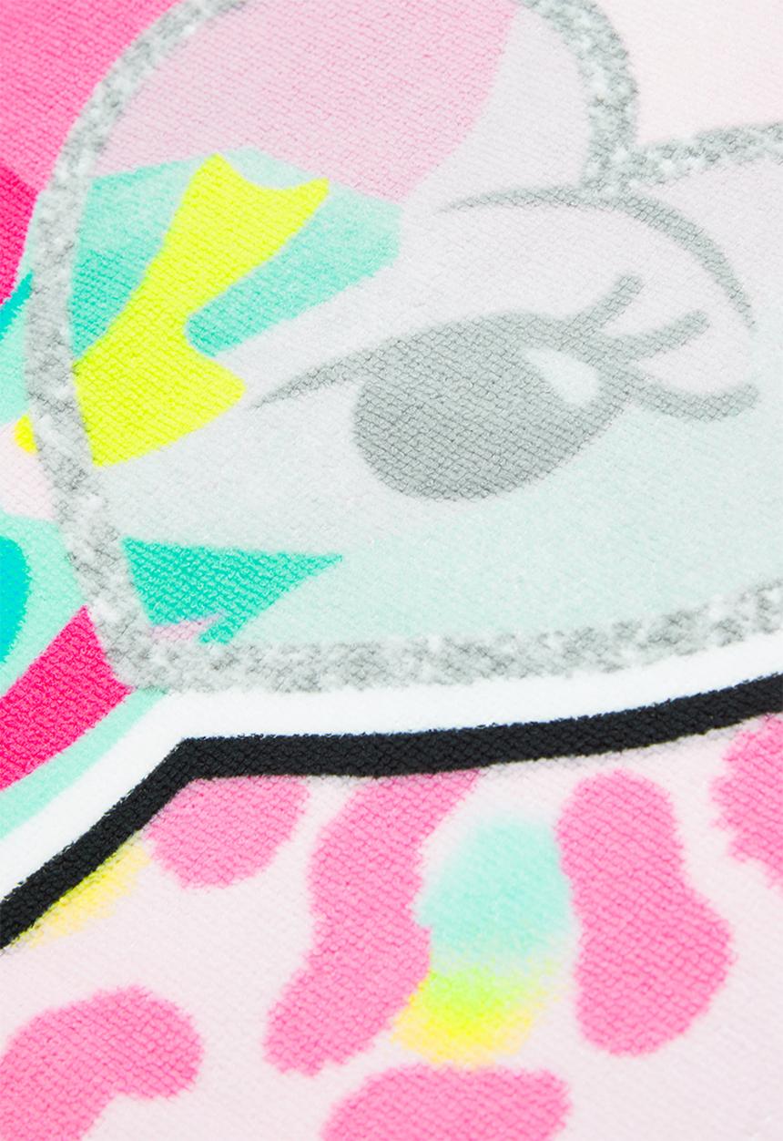 Character Group - Wild child beach towel - pink