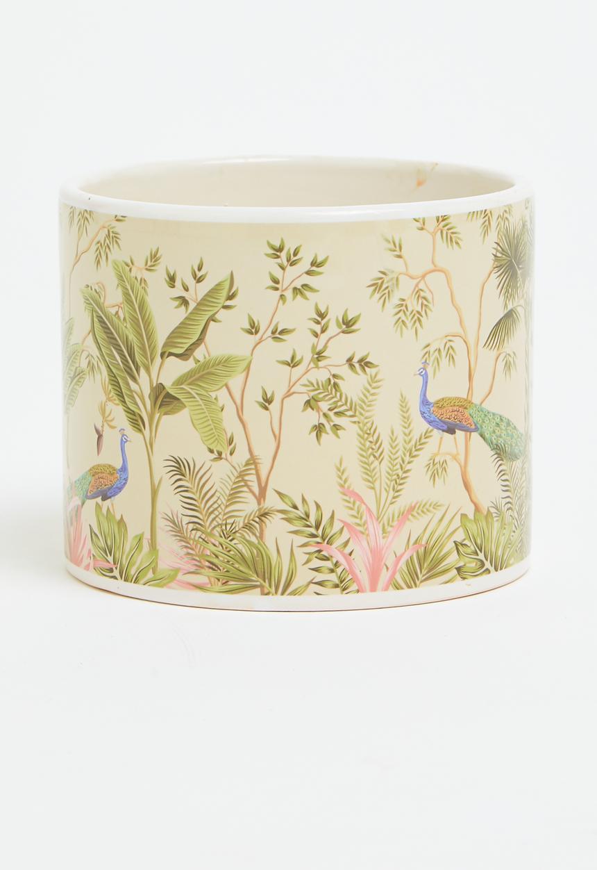 H&S - Habana print jungle ceramic candle 