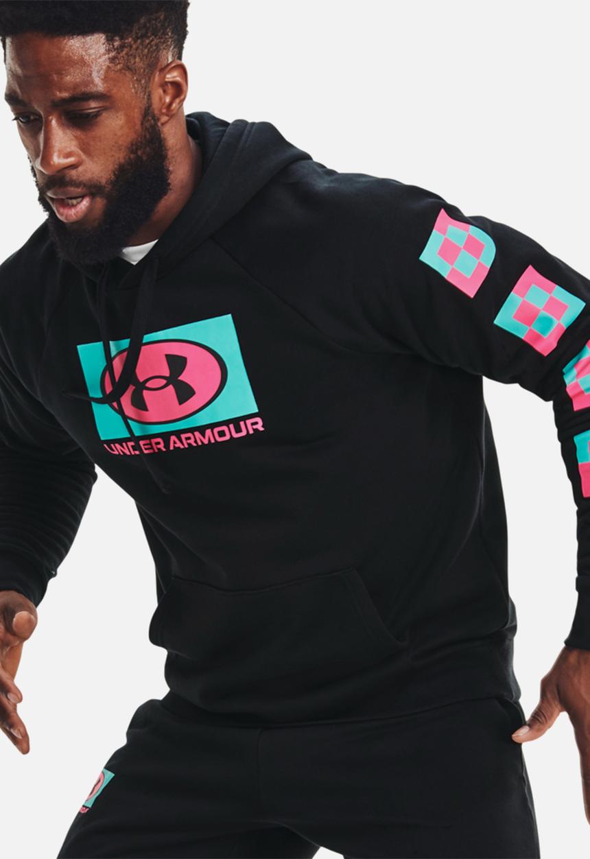 Under Armour - Ua rival fleece hps hoodie - black
