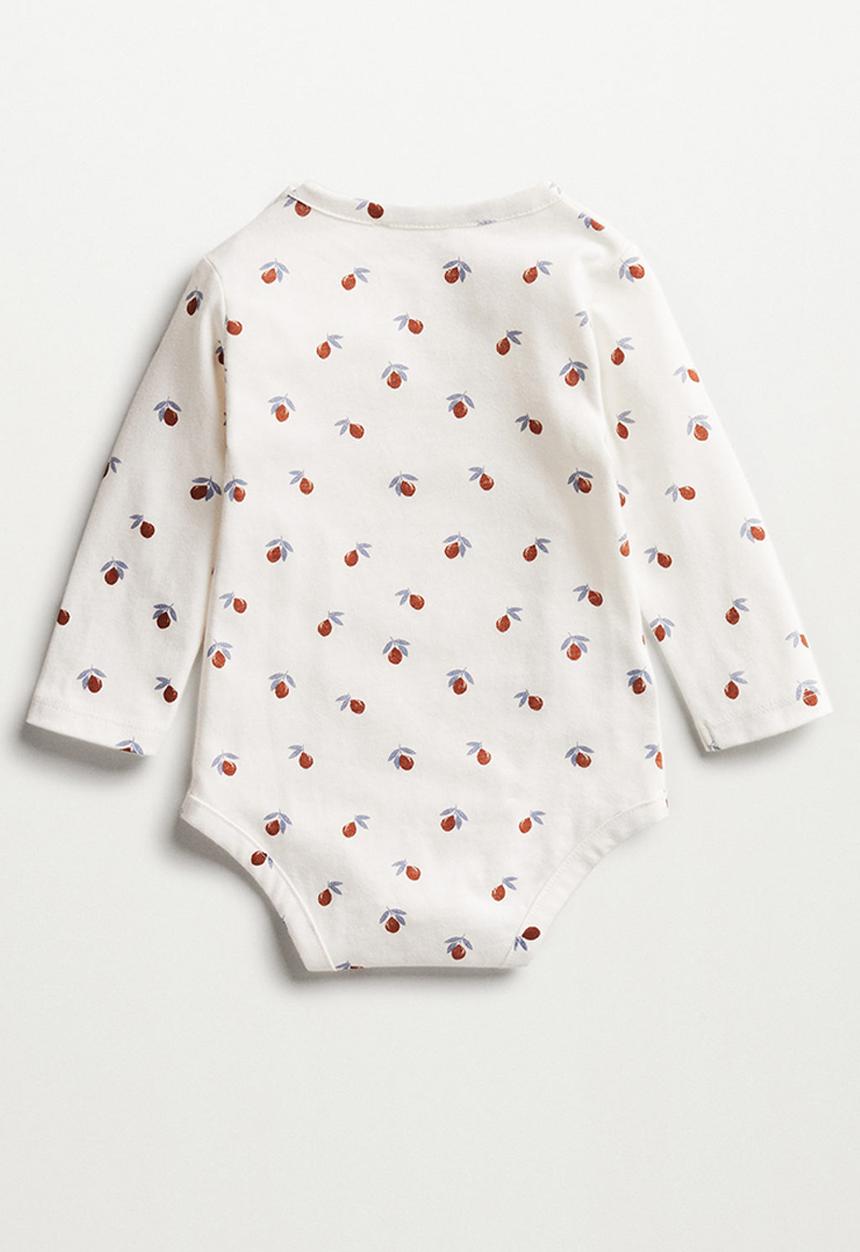 MANGO - T-shirt pera - off white 