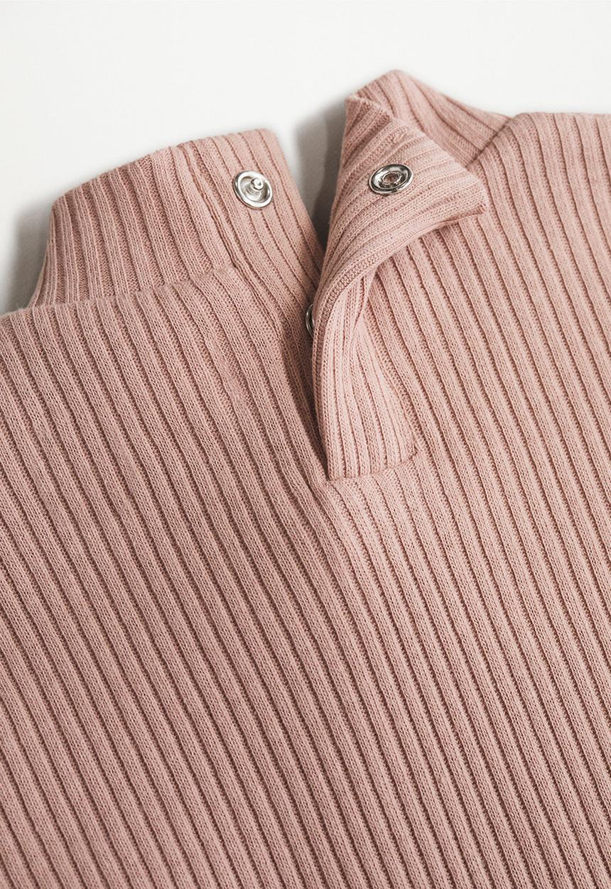 MANGO - T-shirt canelle - pink
