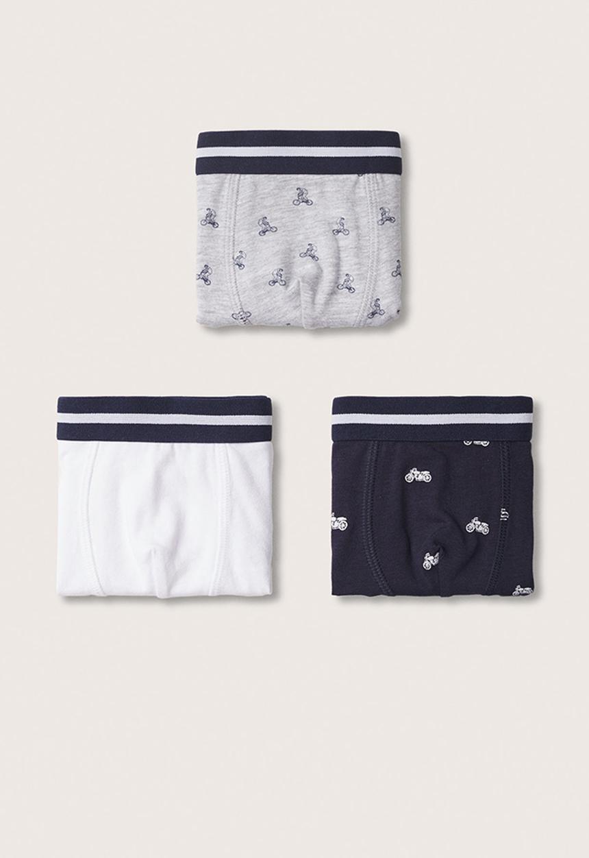 MANGO - Briefs moto 3 pack - multi