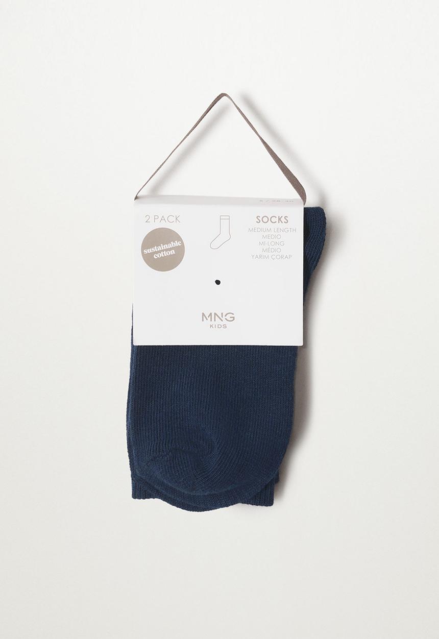 MANGO - Socks uni - navy