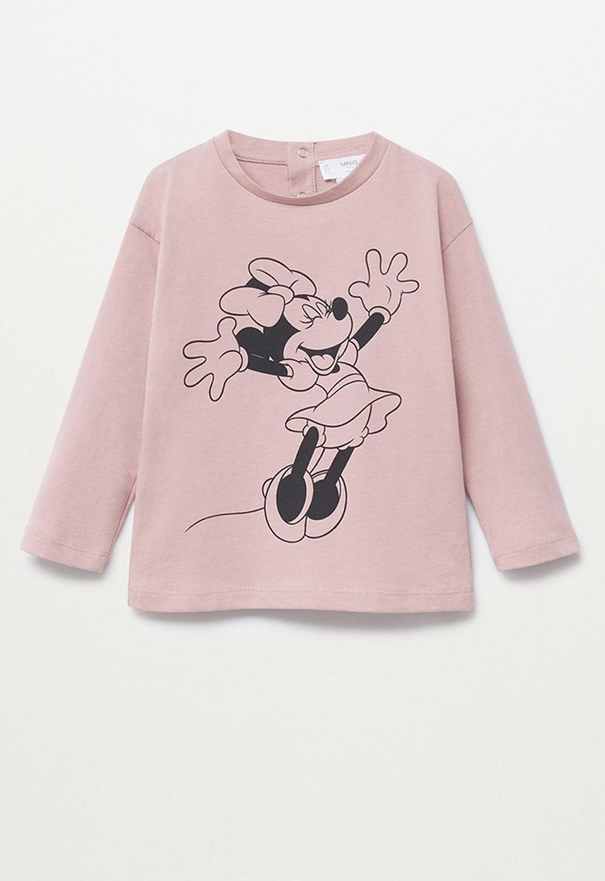 MANGO - T-shirt mfeliz - pink