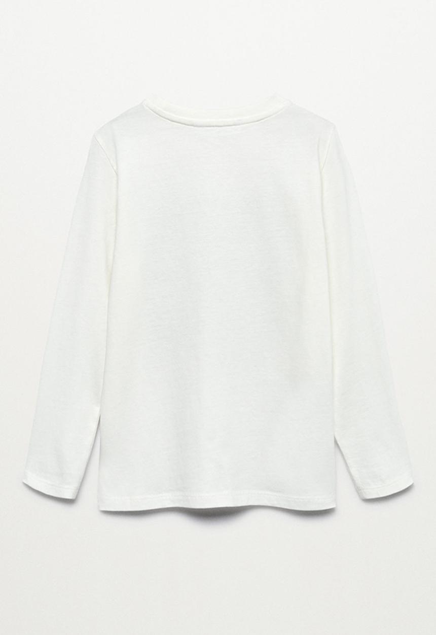 MANGO - T-shirt walking - off white 