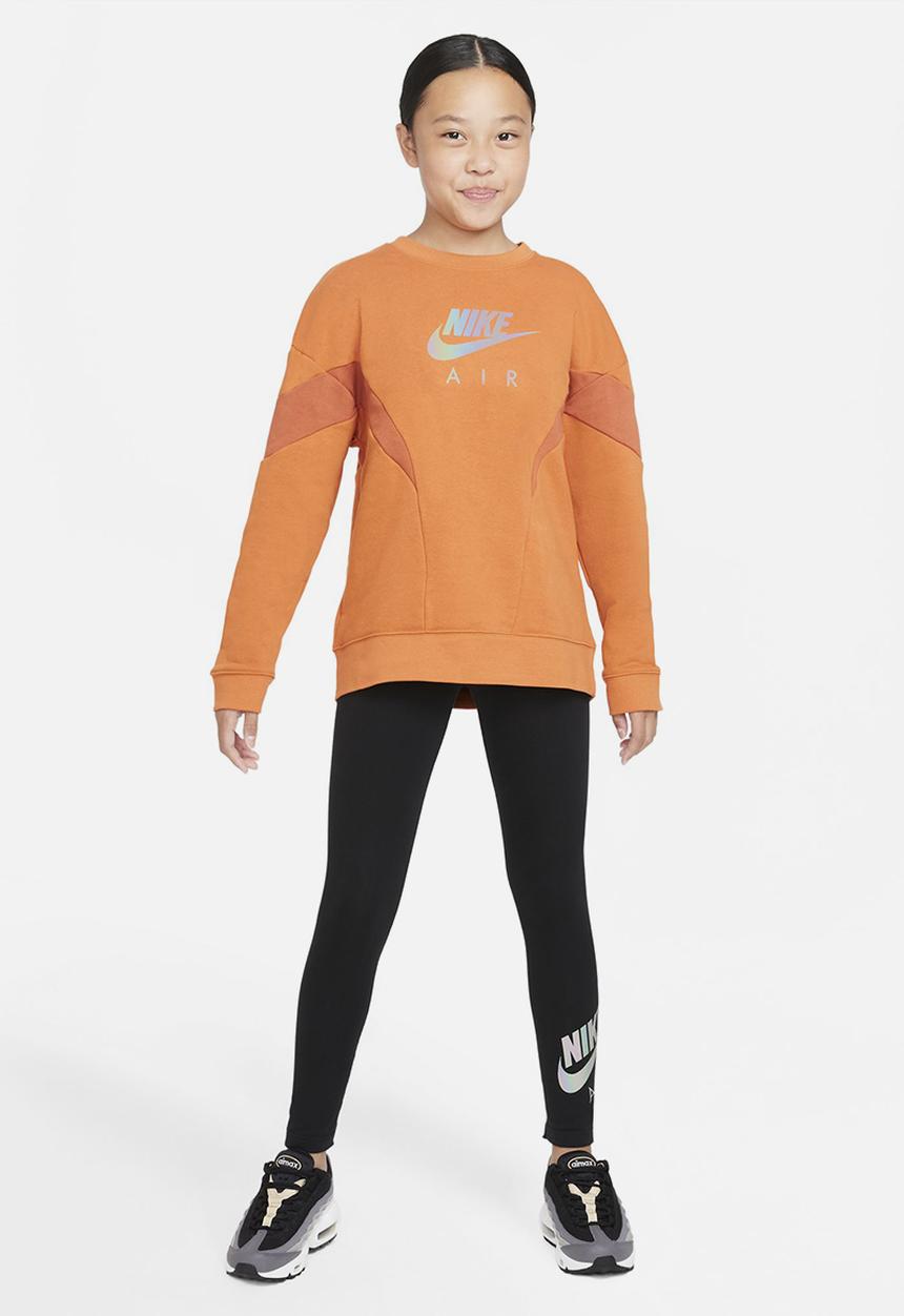 Nike - G nsw air ft bf crew - burnt orange 