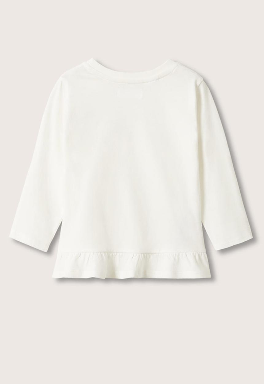 MANGO - T-shirt chic - off white 