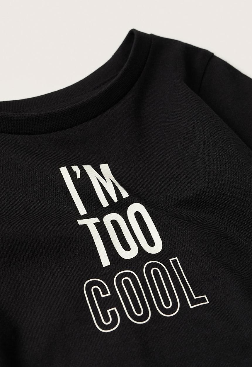 MANGO - T-shirt chic - black