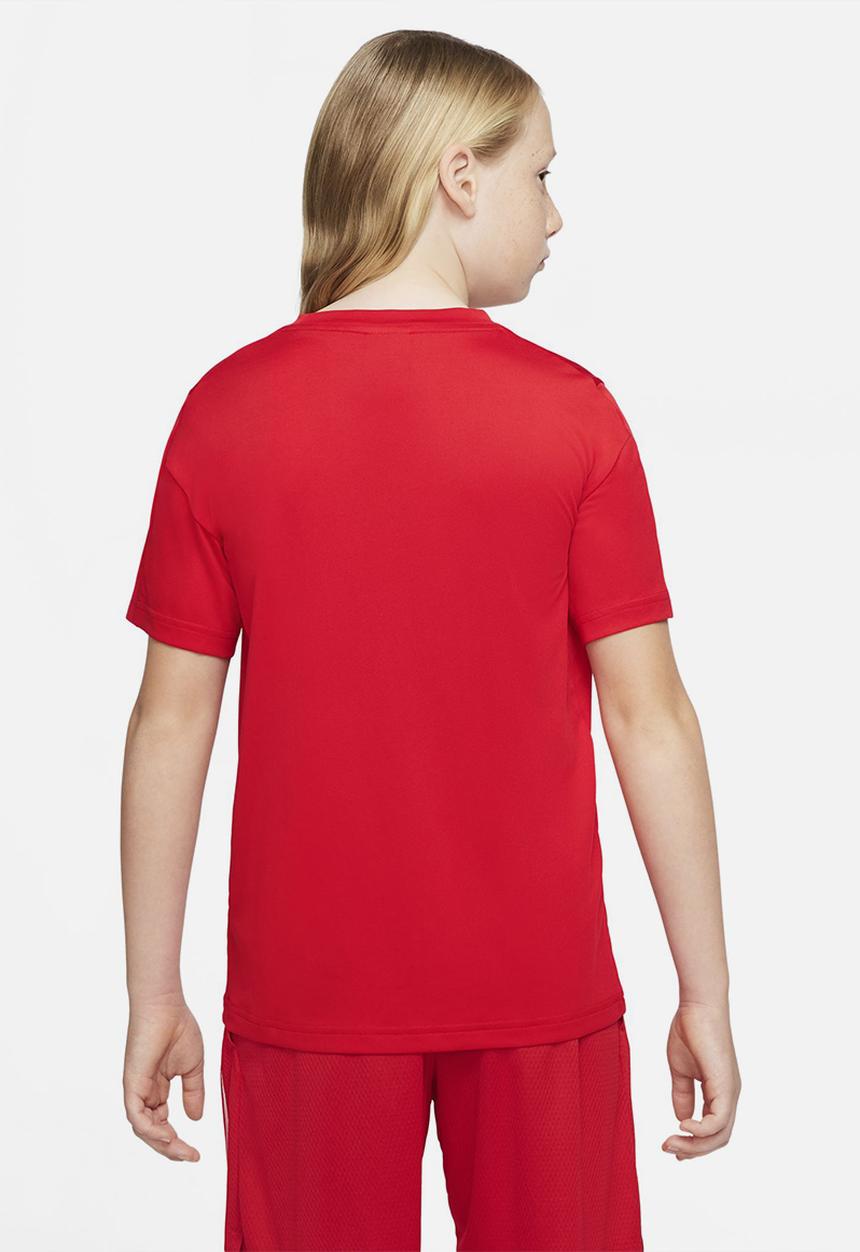 Nike - B nk df hbr short sleeve top - red