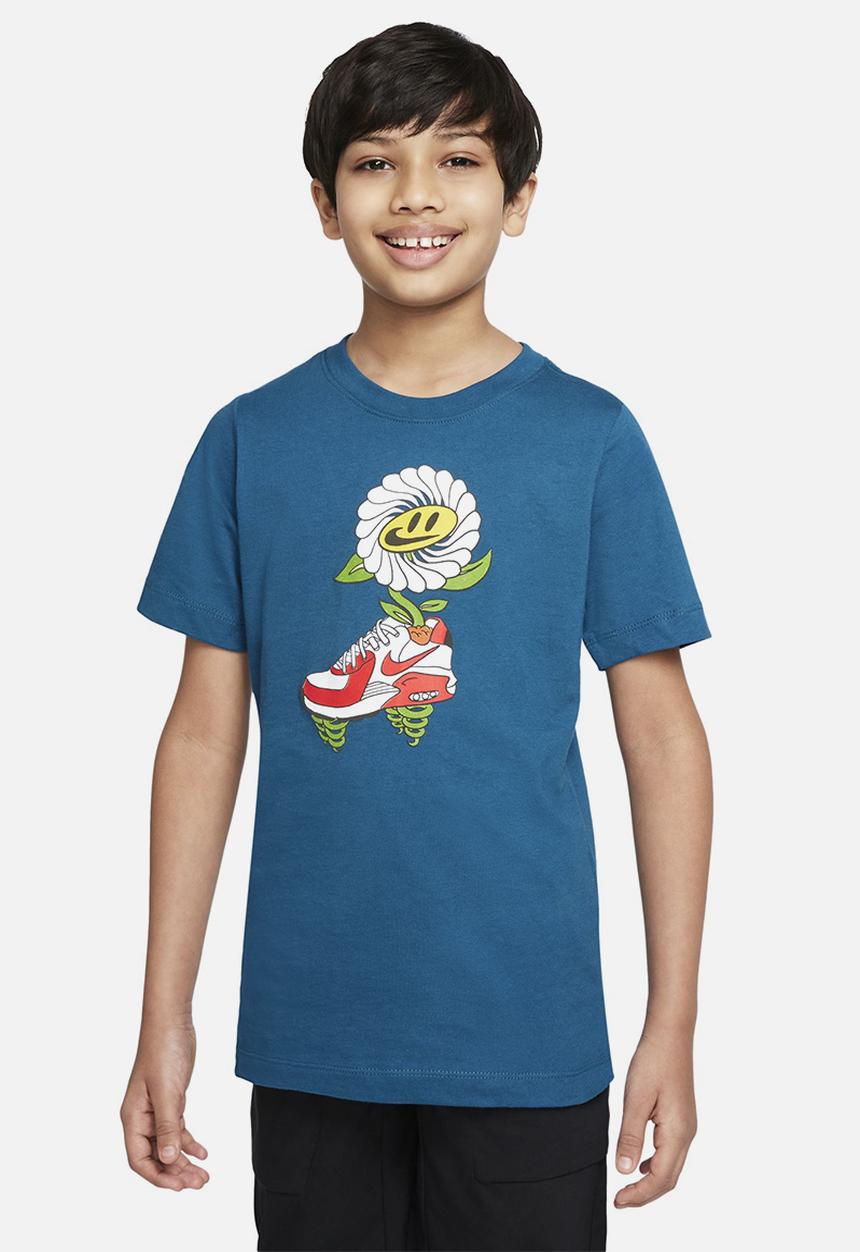 Nike - U nsw tee nike air flower - blue