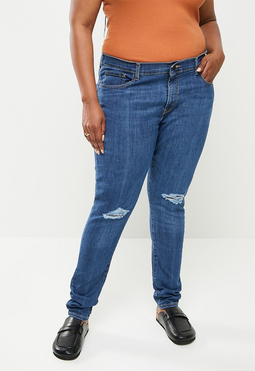 Levi’s® - Curvy skinny quebec cage sa - blue 