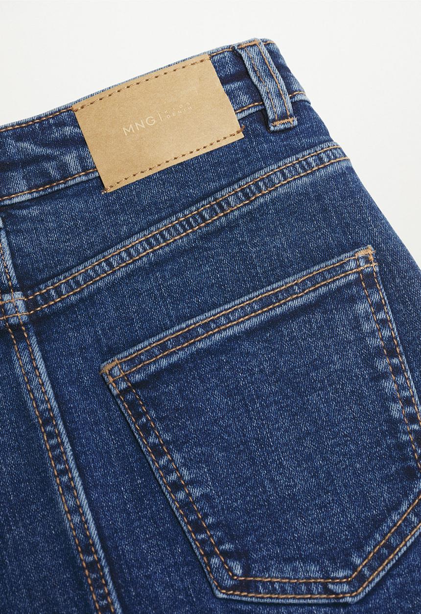 MANGO - Skirt sue - blue