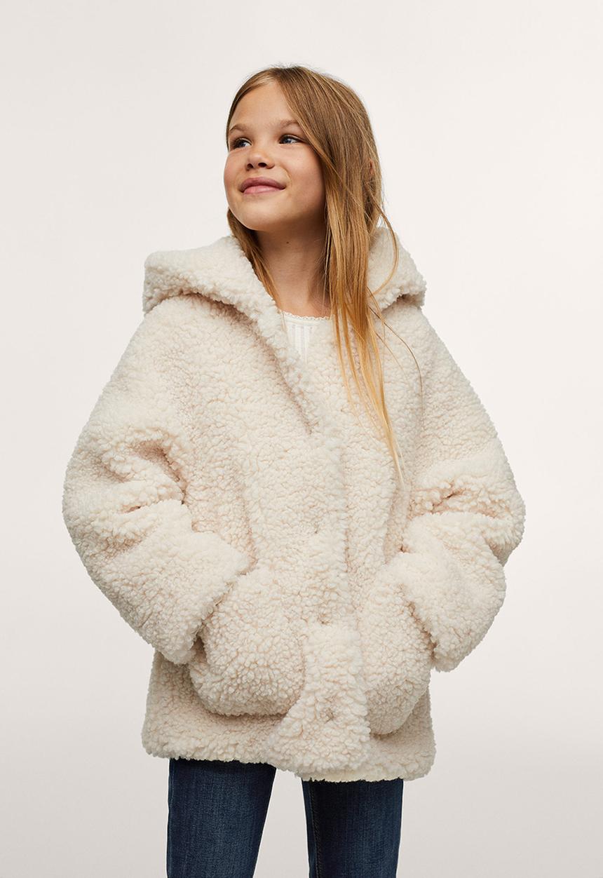 MANGO - Coat susi - beige