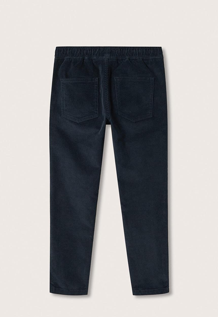 MANGO - Trousers carter - navy