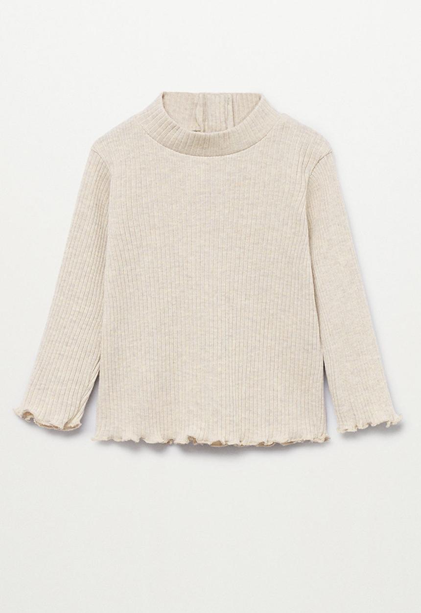 MANGO - T-shirt canelle - light brown