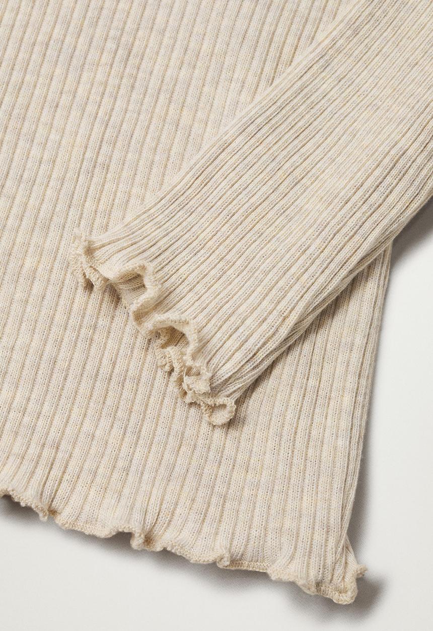 MANGO - T-shirt canelle - light brown