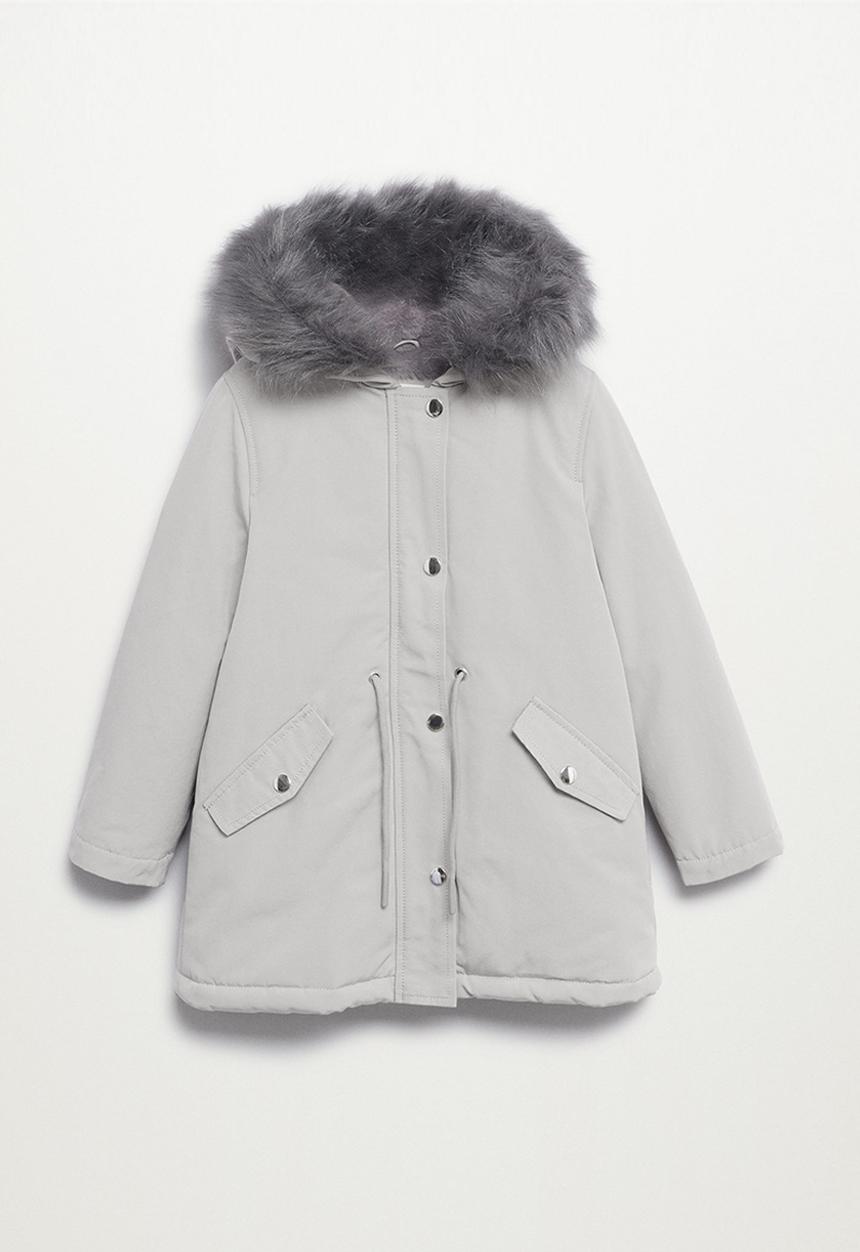 MANGO - Coat mila - grey