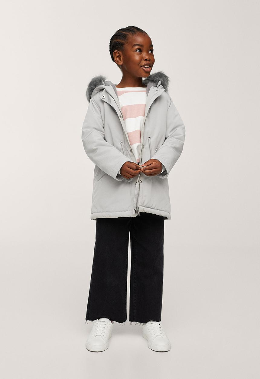 MANGO - Coat mila - grey