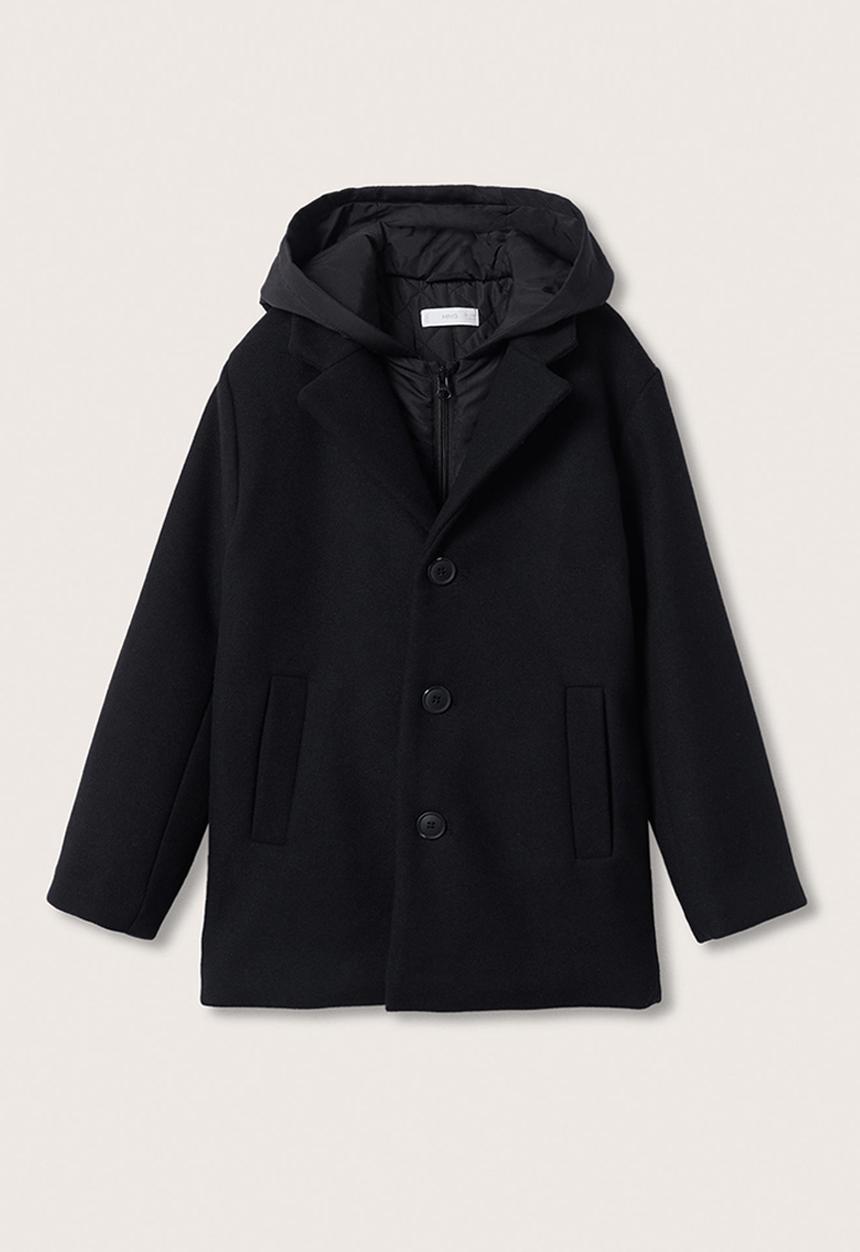 MANGO - Coat adam - black