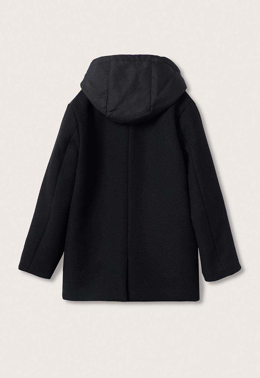 MANGO - Coat adam - black