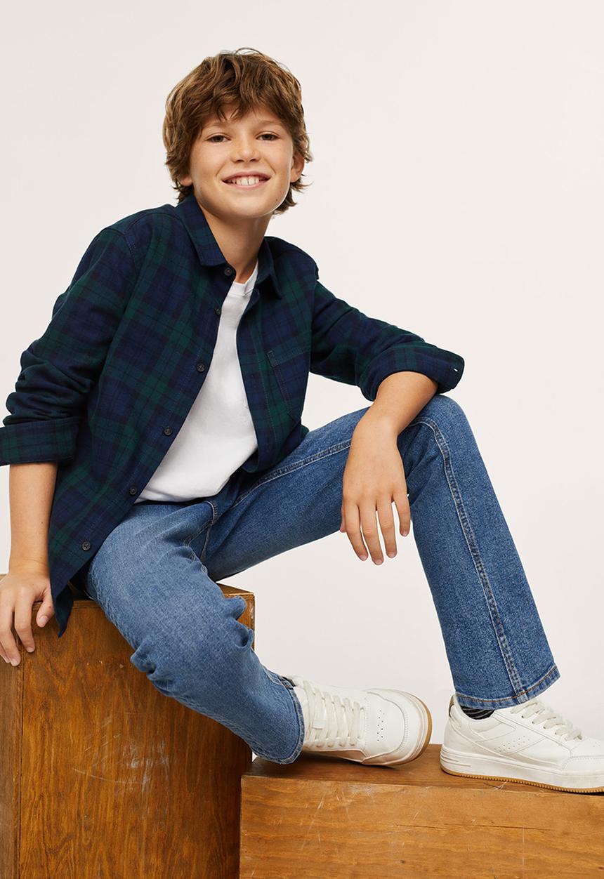 MANGO - Shirt lenny - dark green