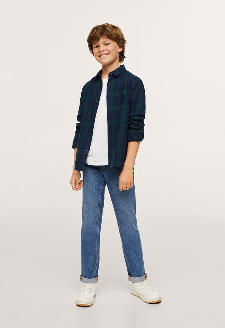 MANGO - Shirt lenny - dark green