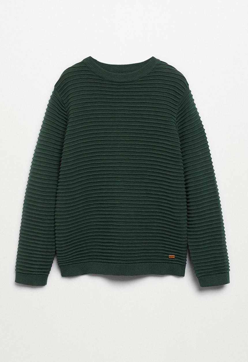 MANGO - Sweater otto - green