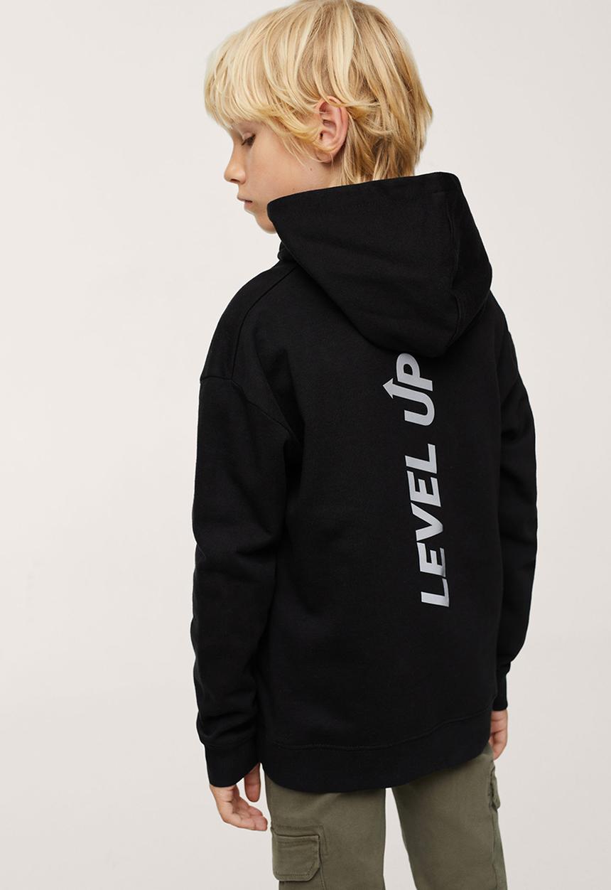 MANGO - Sweatshirt gamer - black