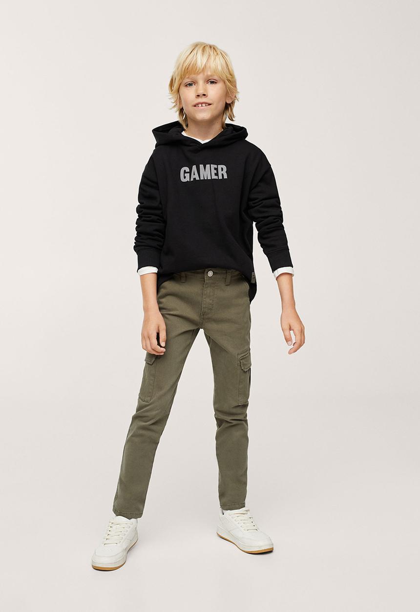 MANGO - Sweatshirt gamer - black