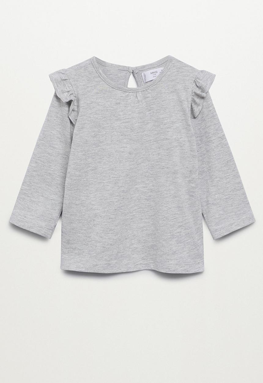 MANGO - T-shirt italyp - pink