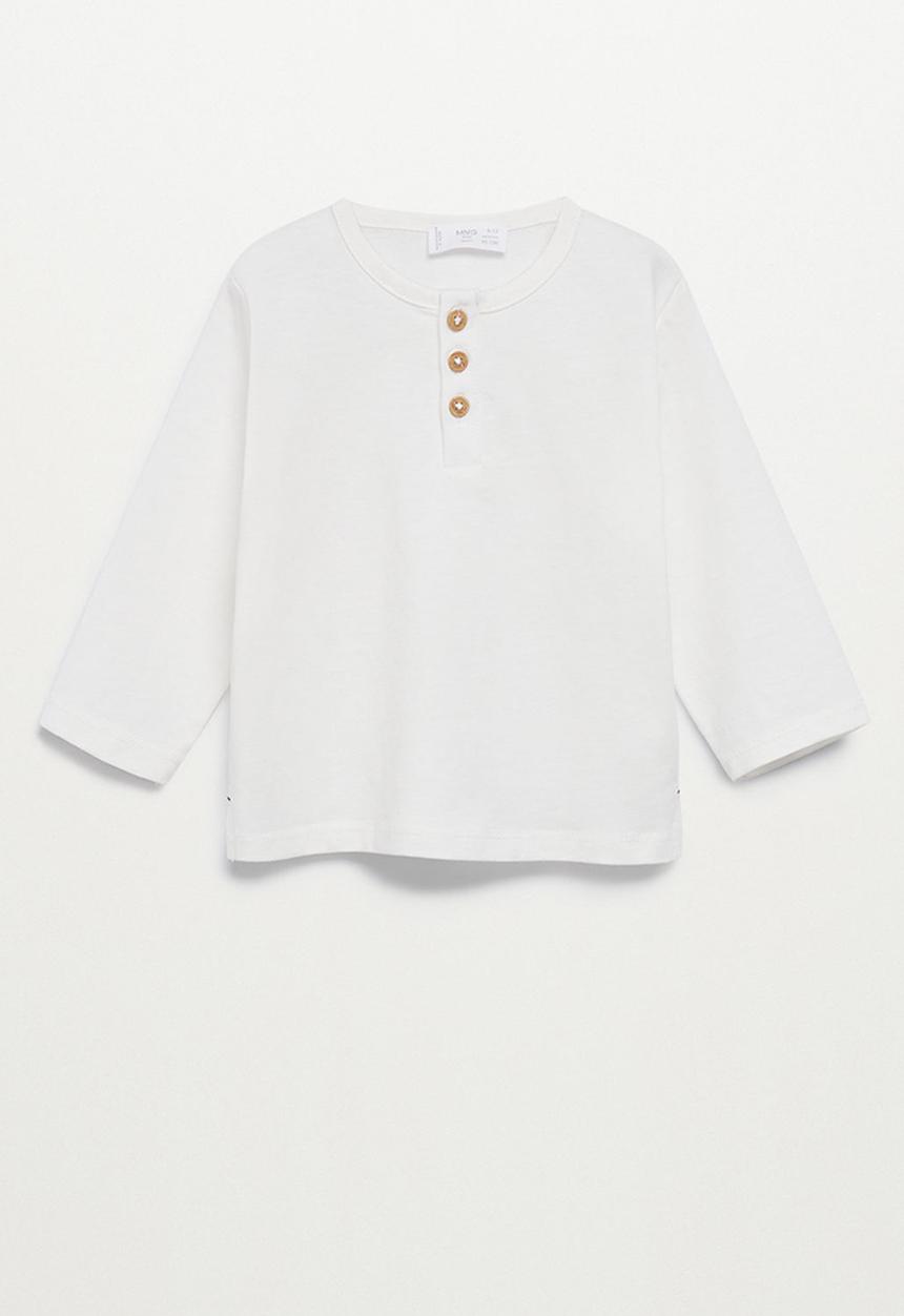 MANGO - T-shirt pani1 - natural