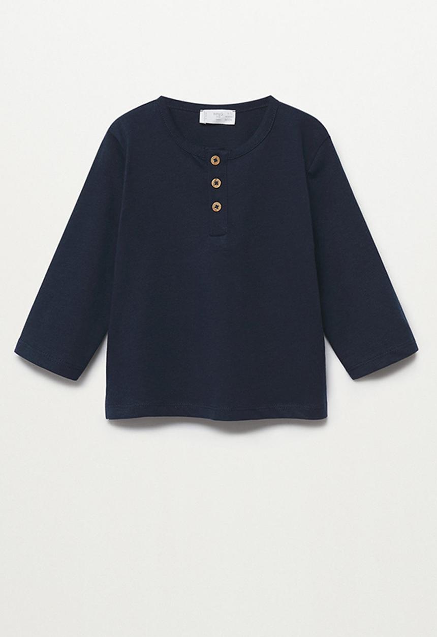 MANGO - T-shirt pani1 - navy