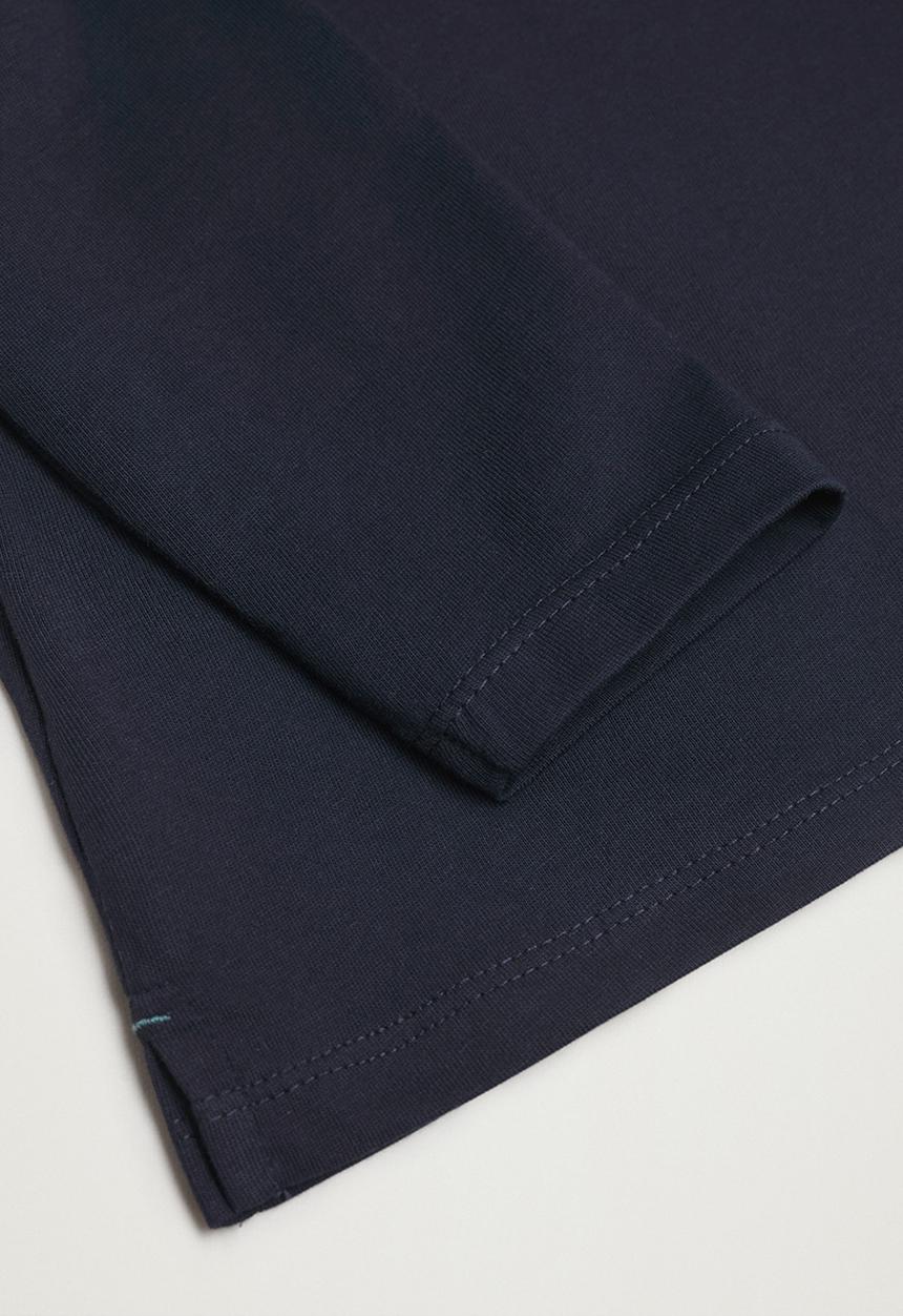 MANGO - T-shirt pani1 - navy